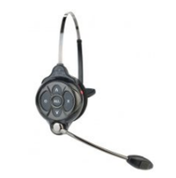 WH301 WIRELESS HEADSET:  TWO-CHANNEL ALL-IN-ONE WIRELESS HEADSET WITH 2 BAT50 BATTERIES,